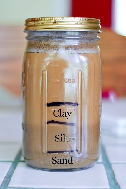 Do this simple test to learn to measure how much clay is in your garden soil