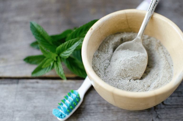 Minty Sweet Tooth Powder Recipe is an all-natural, child-friendly tooth powder that masks salty baking soda and is tasty enough to encourage kids to brush. 