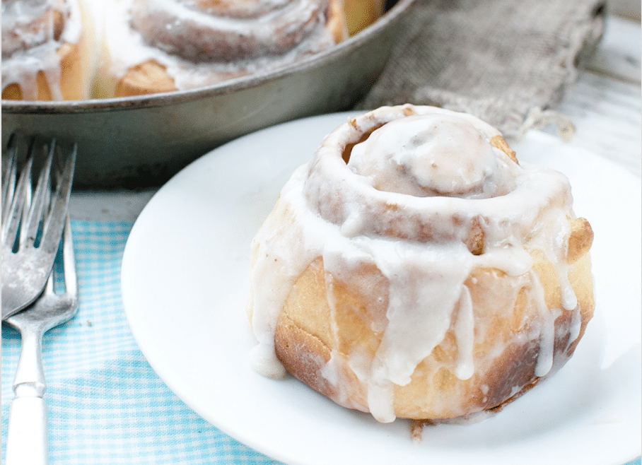 Homemade Cinnamon Rolls have just the right amount of sweetness and spicy cinnamon and an AMAZINGLY soft center