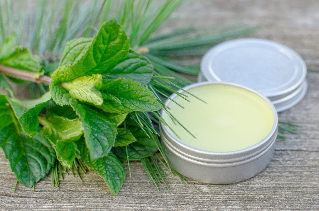 Massage a dab of Peppermint Pine Headache Salve on your temples when you start to feel a headache. Breathe deeply and feel your headache melt away.