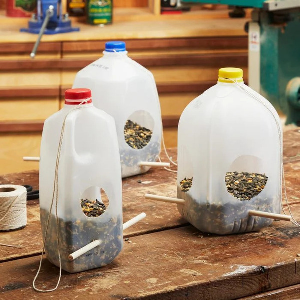How to Recycle an Empty Milk Jug?